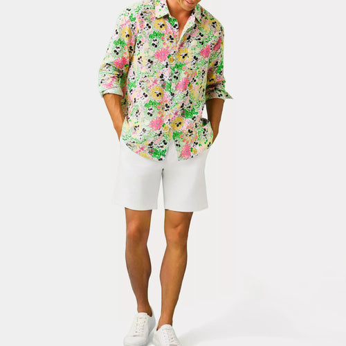 Men's Printed Long Sleeve Shirt