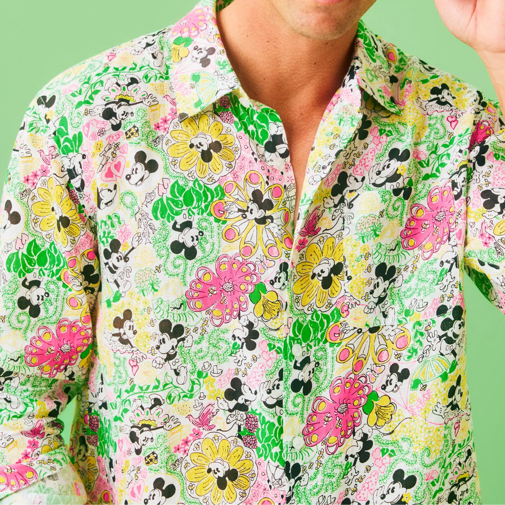 Men's Printed Long Sleeve Shirt