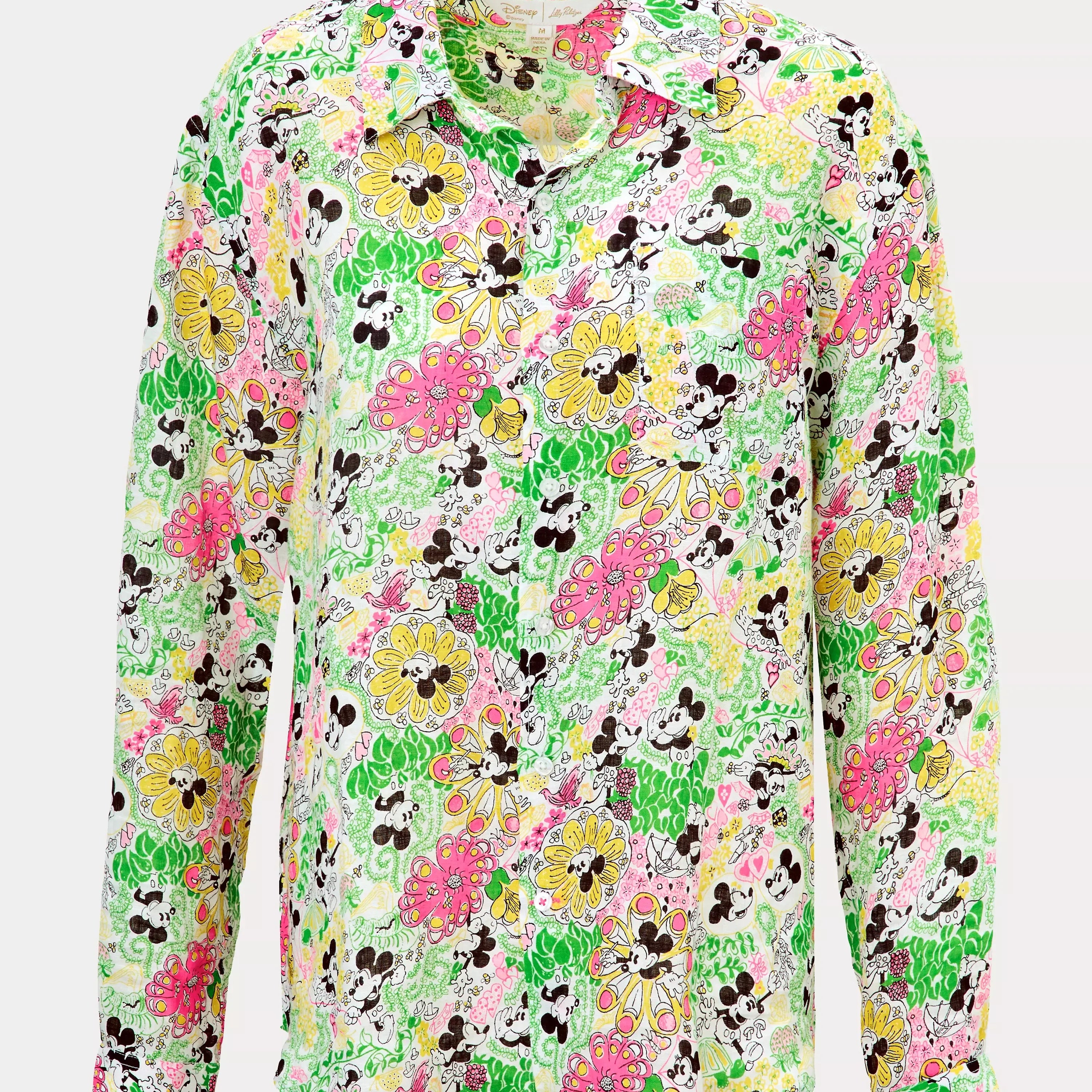 Men's Printed Long Sleeve Shirt