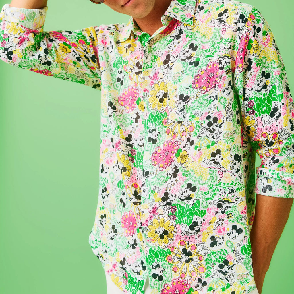 Men's Printed Long Sleeve Shirt